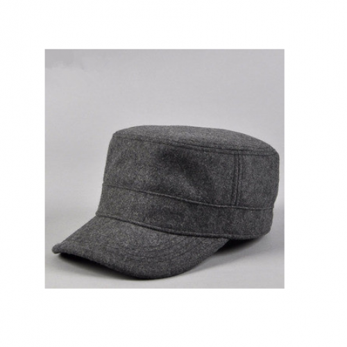 Wool Fashion Military Hat